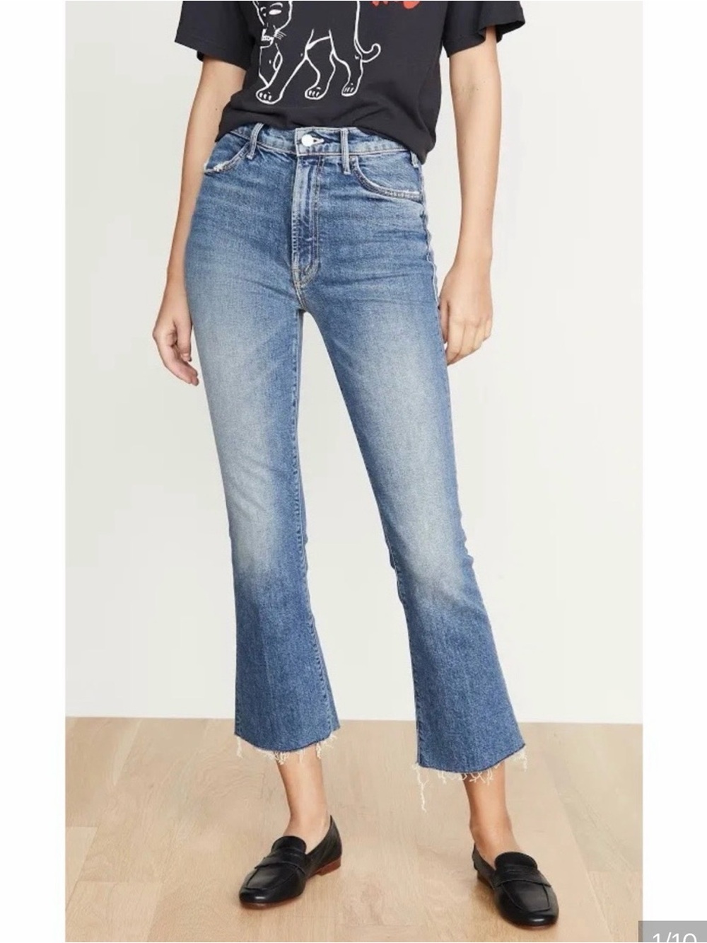 Mother Superior The Hustler Ankle Fry in We All Scream Jeans Size 26